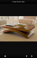 Conception de table en bois capture d'écran 3