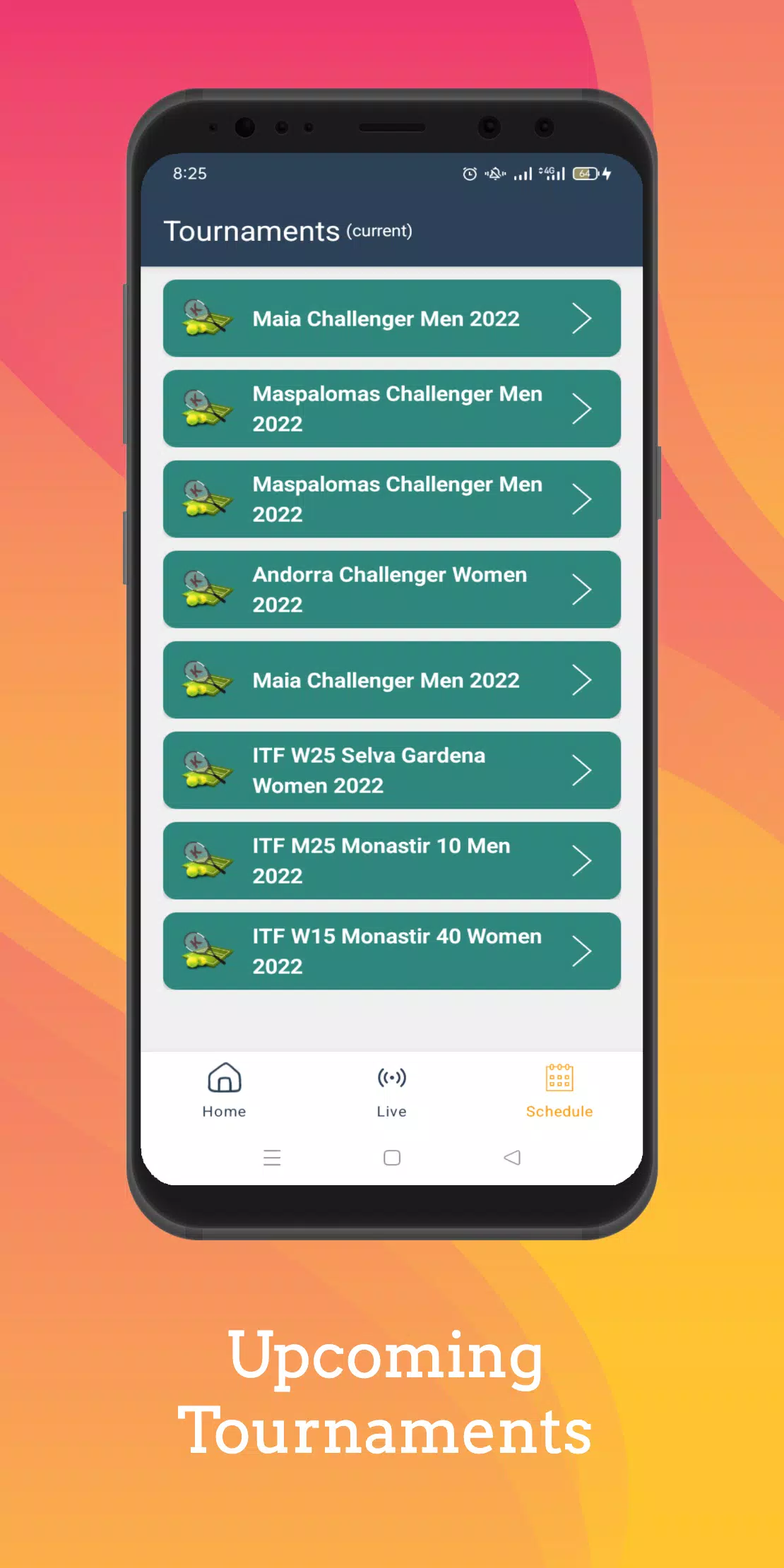 T Tennis Live Score updates APK for Android Download
