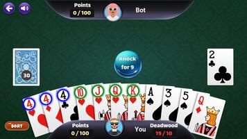 Gin Rummy Offline - Card game screenshot 1