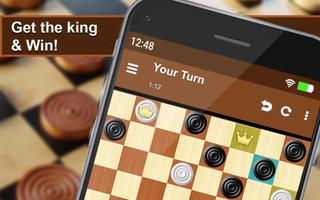 Checkers Game - Draughts Game الملصق