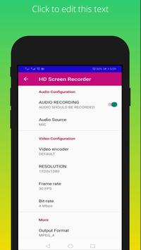 DSLR HD Screen Recorder Offline For Video Call screenshot 3