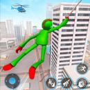 Flying Rope Hero Game 3d APK