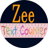 Zee Text Counter
