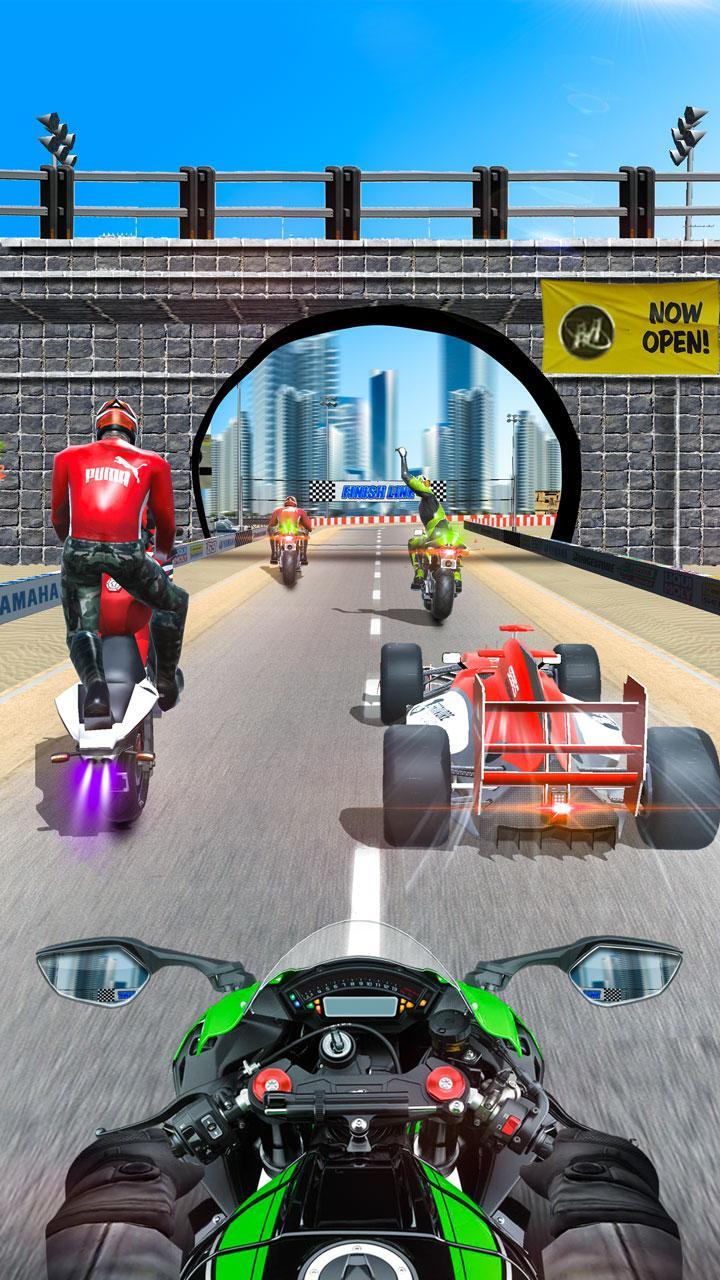 Daumenkampf Motorrad Spiele Rennen für Android - APK herunterladen