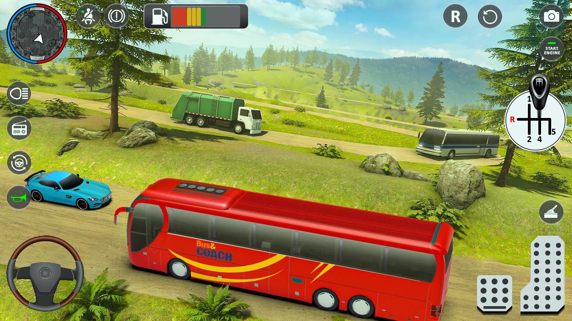 City Coach Bus Simulator Games 2023 - Jogos de condução de ônibus offline