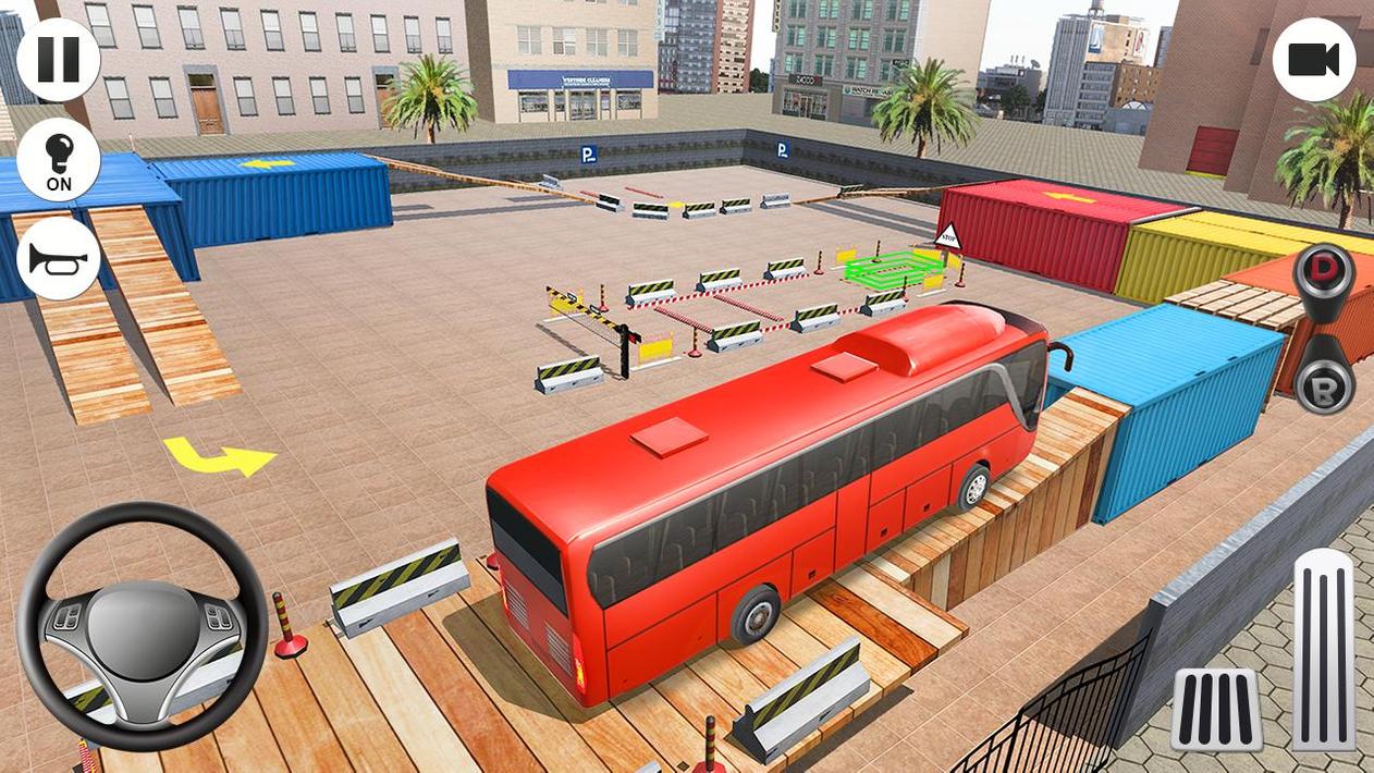 Download Modern Bus Drive Parking 3D Free Parking Games APK free
