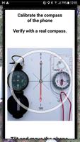 Satellite compass plakat