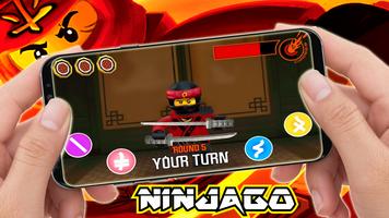 Kai Ninja Go Master of Fire Cartaz