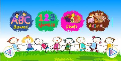 ABC Kids Learning Plakat