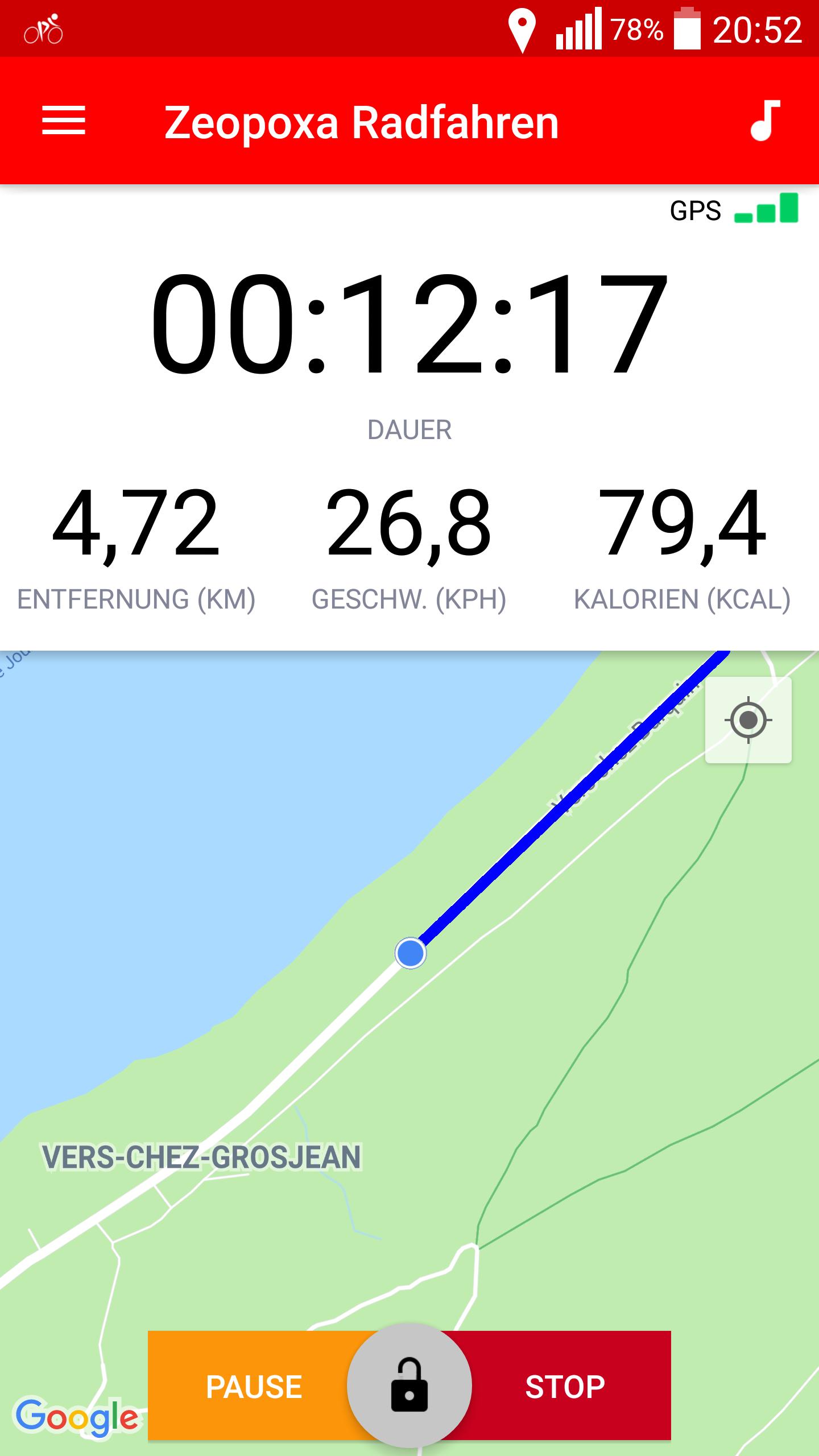 Radfahren — Fahrrad Tracker für Android - APK herunterladen
