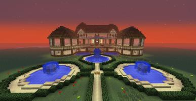 Mansions pour Minecraft PE Affiche