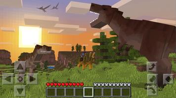 Dinosaur mods for Minecraft PE poster
