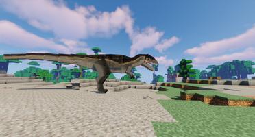 Dinosaur mods for Minecraft PE ảnh chụp màn hình 1