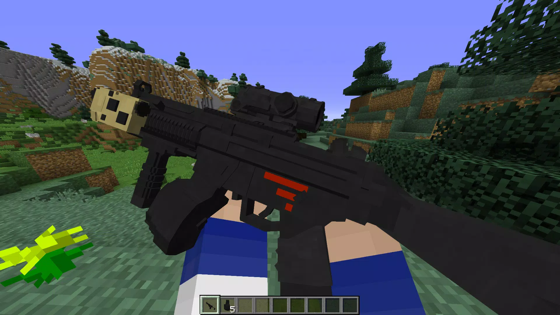 Android向けのminecraft Pe用の銃と武器のmod Apkをダウンロードしましょう
