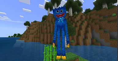 Huggy Wuggy mods for Minecraft ภาพหน้าจอ 3