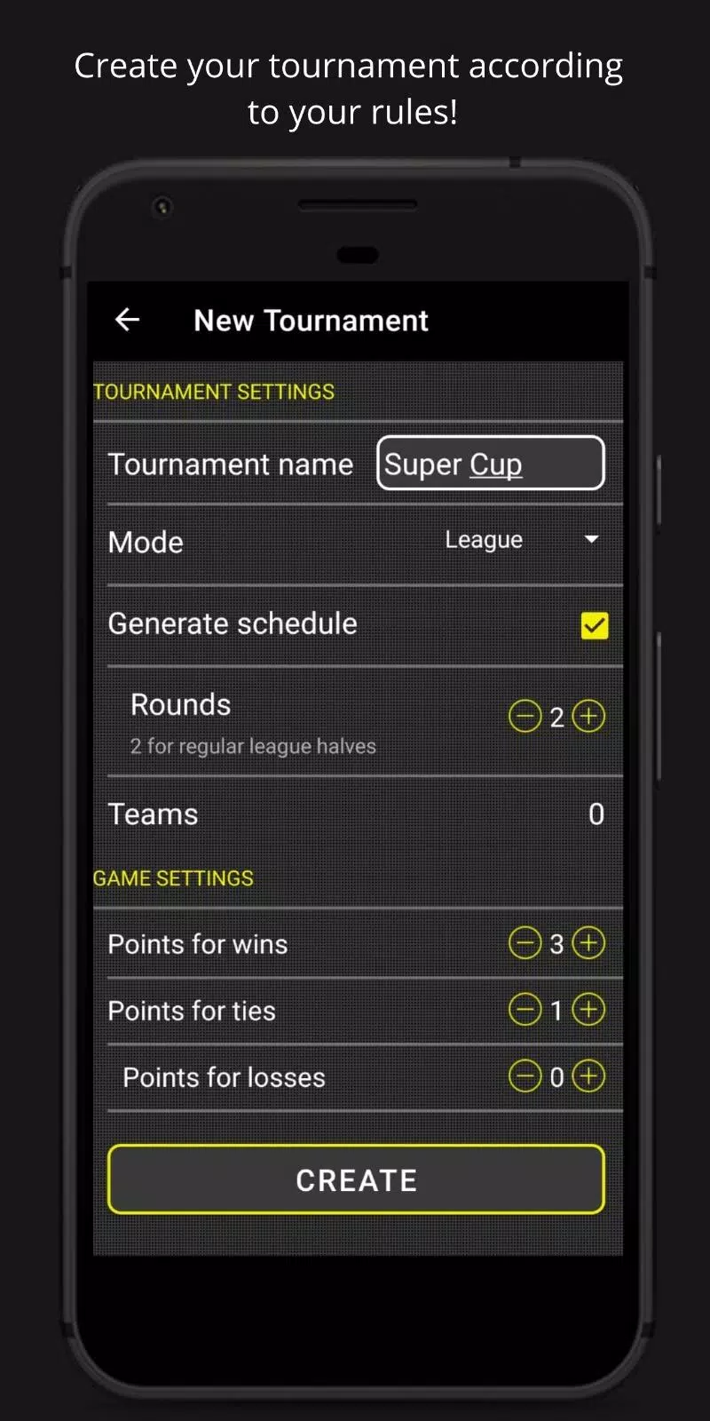 Champion – Tournament-Manager for Android - Download