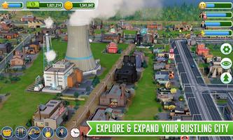 Build City and Town - dream city game free اسکرین شاٹ 1
