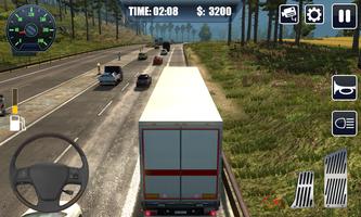 Heavy Cargo Truck Driver 3D Plakat