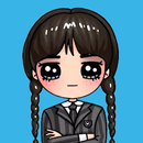 How To Draw Wednesday Addams APK