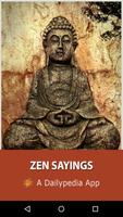Zen Saying Daily Affiche
