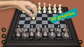 3D Chess Game - Board Plaid imagem de tela 1