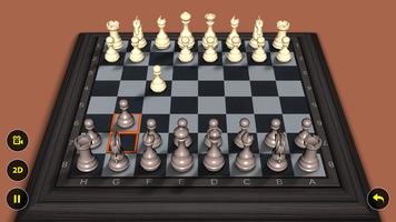 3D Chess Game - Board Plaid imagem de tela 2