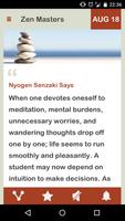 Zen Masters Daily capture d'écran 1
