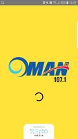 OMAN FM 107.1 Cartaz