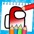 Among Us Coloring icono
