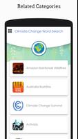 Climate Change Word Search Cartaz
