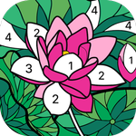 Lotus Color: Color by Number icon