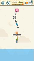 Stickman Rescue - Rope Puzzle poster