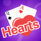 آیکون‌ Hearts - Queen of Spades