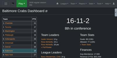 ZenGM Hockey скриншот 1