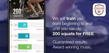 0-200 Squats Legs Trainer