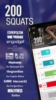 0-200 Squats Legs Trainer Affiche