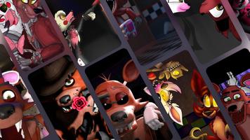 Foxy X Mangle Wallpaper poster