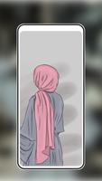 Hijab Cartoon Wallpaper screenshot 2