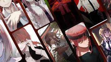 Makima Chainsaw Man Anime Wall poster