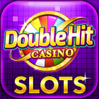 Double Hit Casino Slots Games أيقونة