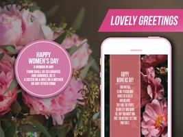 Women's Day Greeting Cards پوسٹر