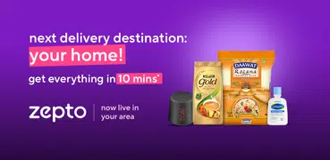 Zepto:10-Min Grocery Delivery*