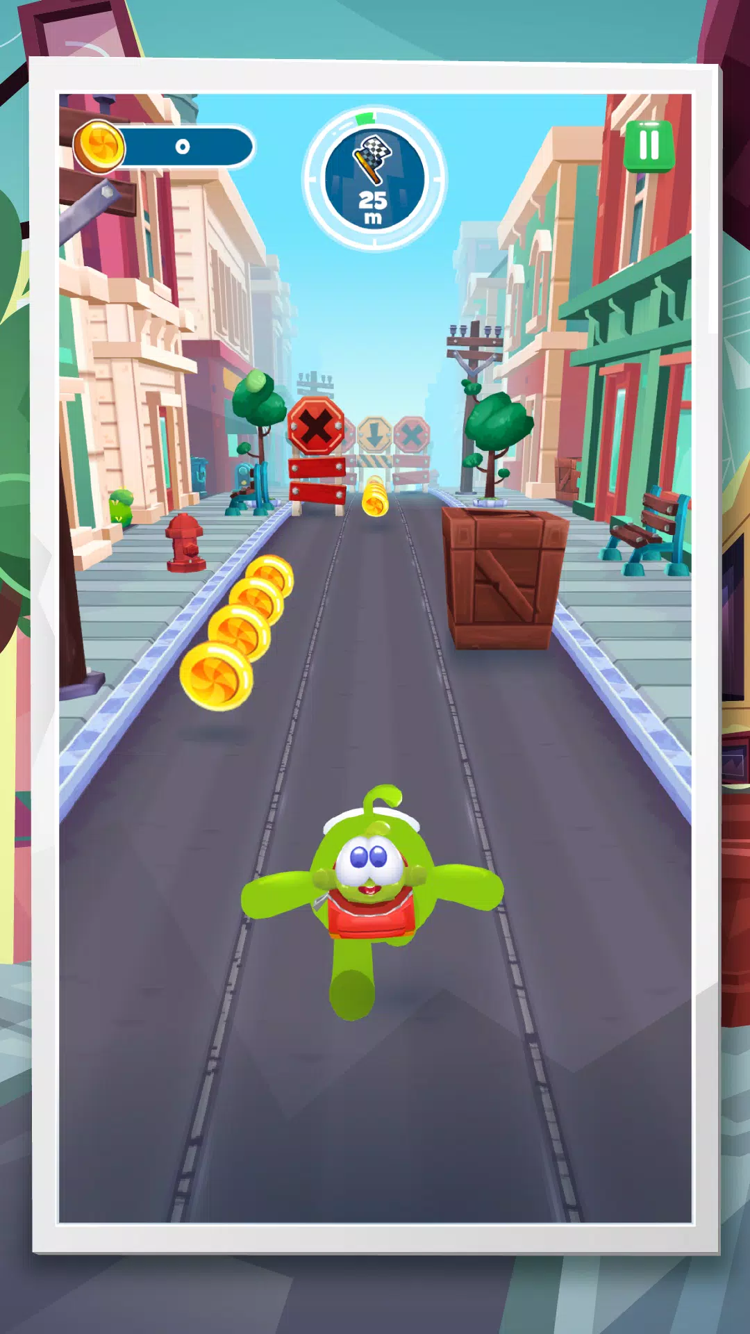 Om Nom Run 3: Speedrun is available on the US Google Play Store