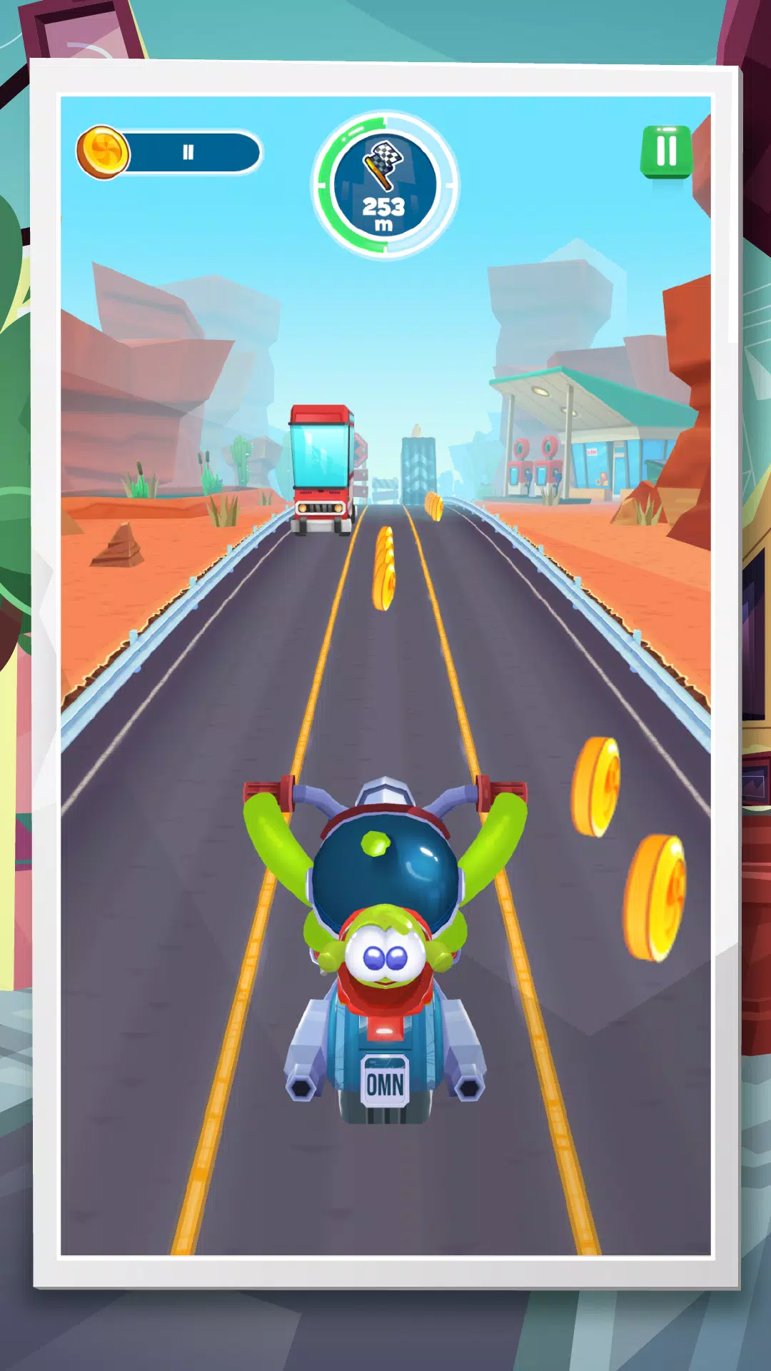 Download Om Nom Run 3: Speedrun MOD APK v0.2.4 (No Ads) For Android