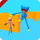 Huggy Wuggy Hide Hunted Games иконка