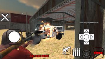 Zombie Death Shooter captura de pantalla 1