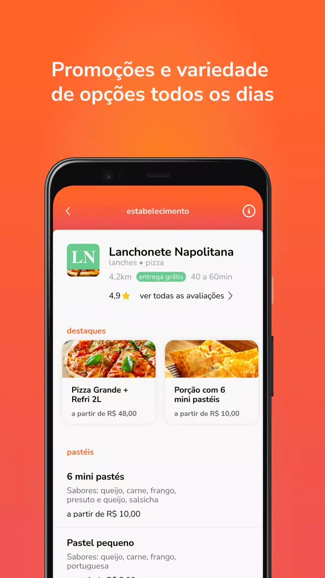 Descarga de APK de Ponto X Lanches e Porções para Android