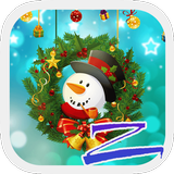 Colorful Christmas icon