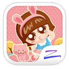 Dolly Theme - ZERO launcher Zeichen