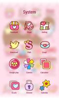 I love you Theme-ZERO launcher ảnh chụp màn hình 2